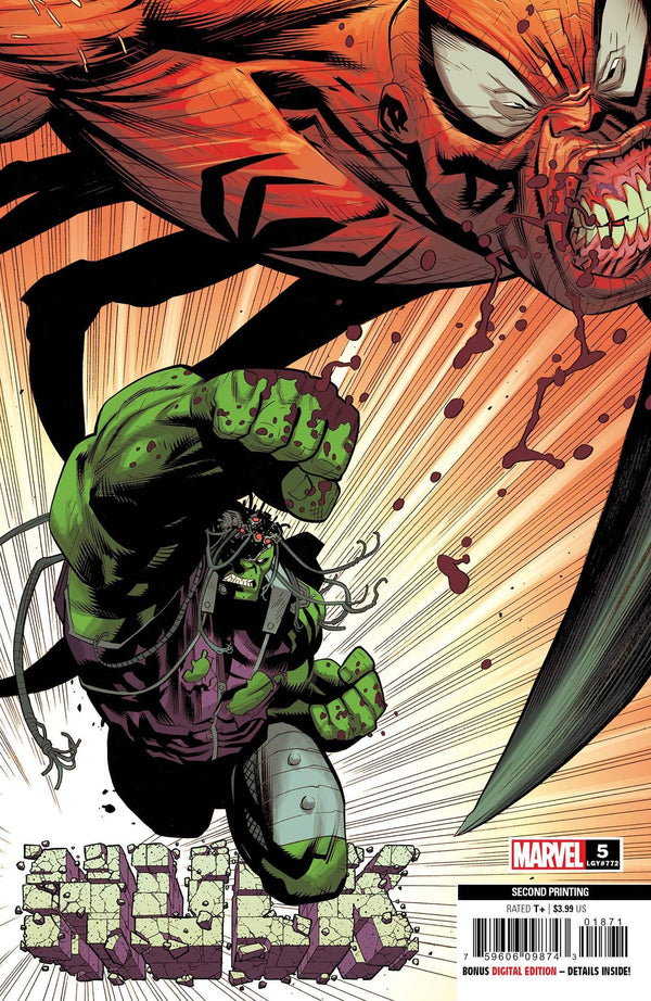 HULK VOL 5 (2022) #5 2ND PTG OTTLEY VAR