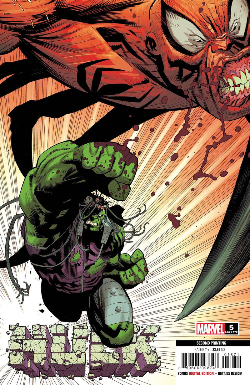 HULK VOL 5 (2022) #5 2ND PTG OTTLEY VAR