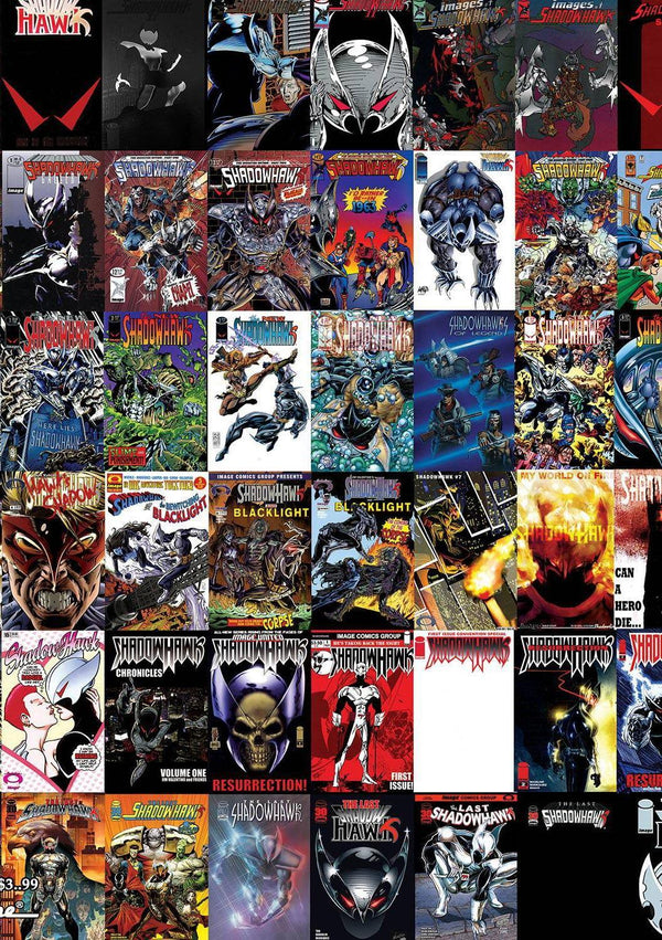 LAST SHADOWHAWK #1 CVR F MONTAGE (30TH ANNV ONE-SHOT)