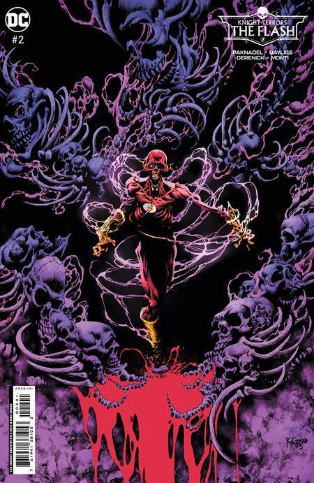 KNIGHT TERRORS FLASH (2023) #2 CVR D INC 1:25 KYLE HOTZ & MIKE SPICER CARD STOCK VAR