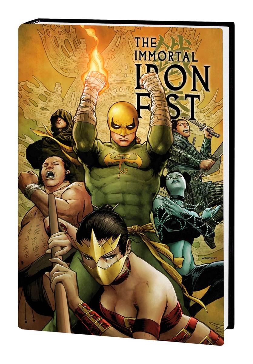 IMMORTAL IRON FIST IMMORTAL WEAPONS OMNIBUS HC VOL 01 DM VAR - Kings Comics