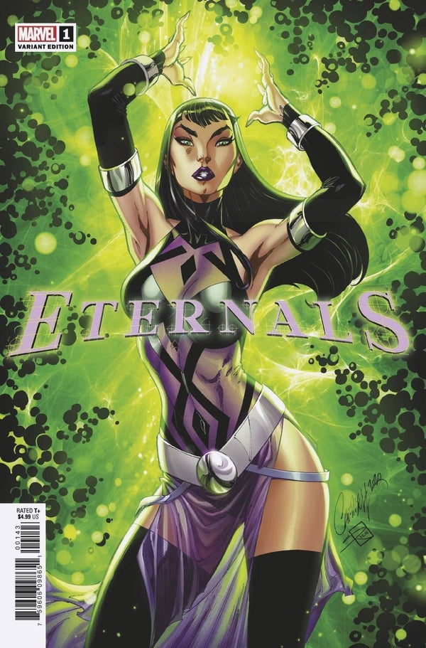ETERNALS VOL 5 (2021) #1 JS CAMPBELL VAR