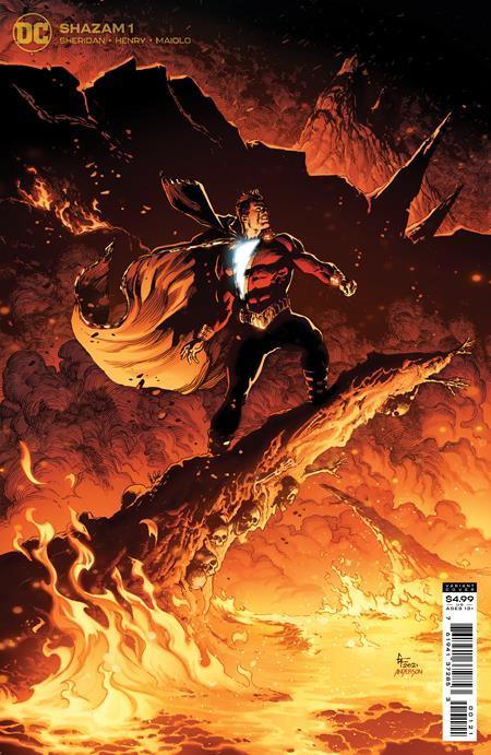 SHAZAM (2022) #1 CVR B GARY FRANK CARD STOCK VAR