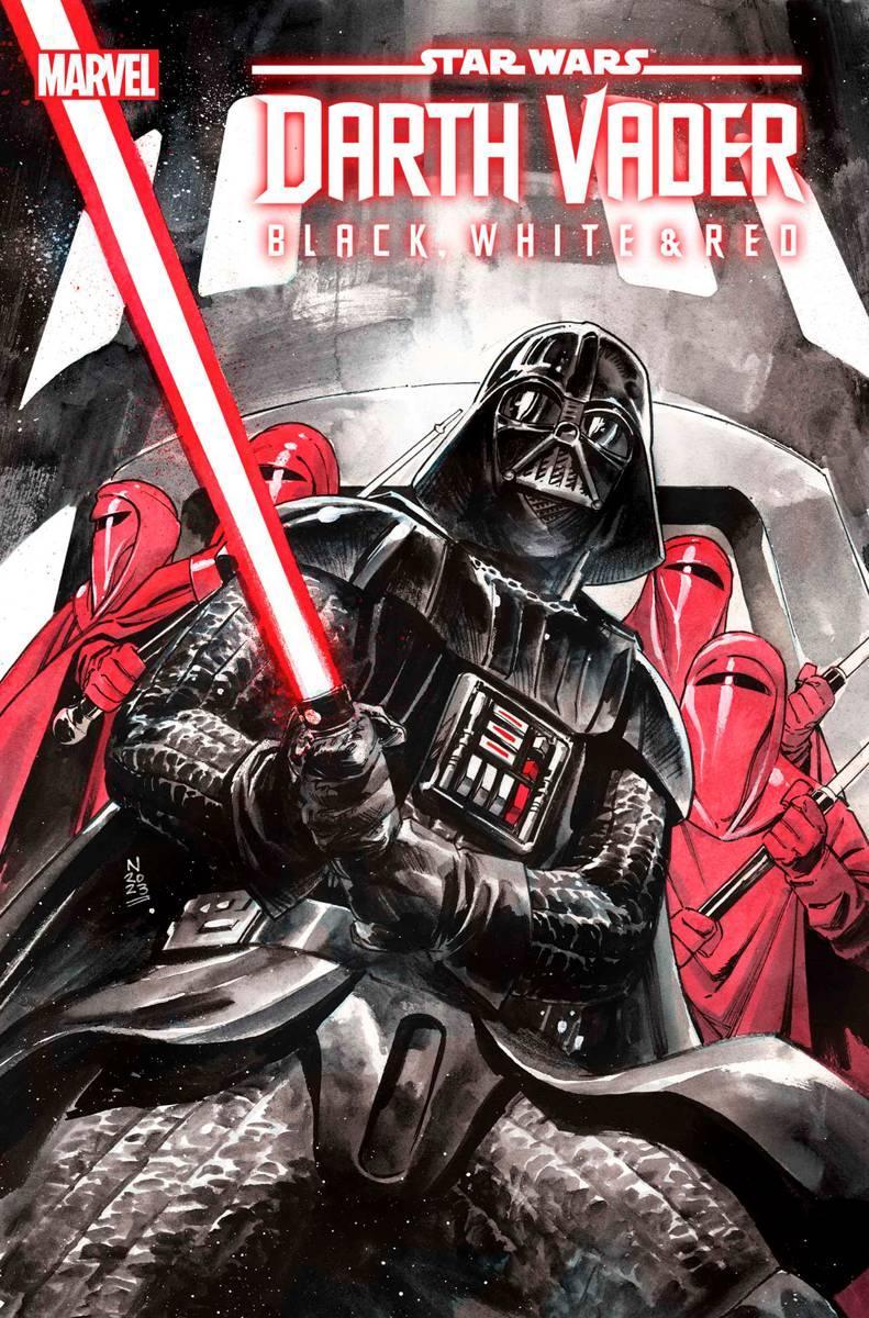 STAR WARS DARTH VADER BLACK WHITE AND RED (2023) #3 25 COPY INC VAR