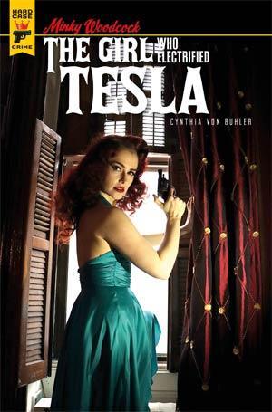 MINKY WOODCOCK GIRL ELECTRIFIED TESLA #3 CVR B PHOTO