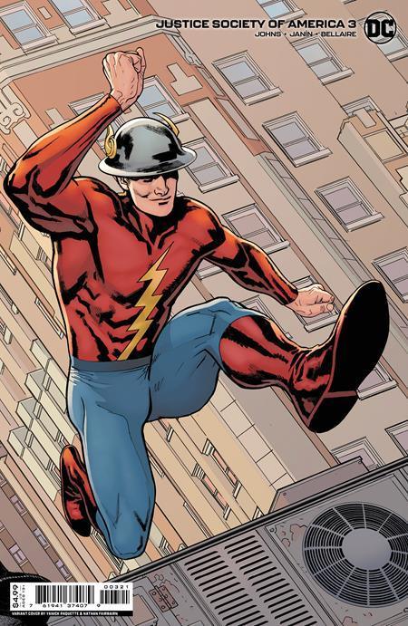 JUSTICE SOCIETY OF AMERICA (2022) #3 CVR B YANICK PAQUETTE CARD STOCK VAR