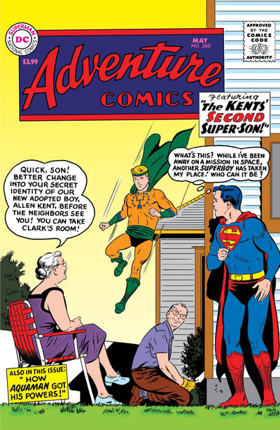 ADVENTURE COMICS (1938) #260 FACSIMILE EDITION (2023) CVR A CURT SWAN & STAN KAYE