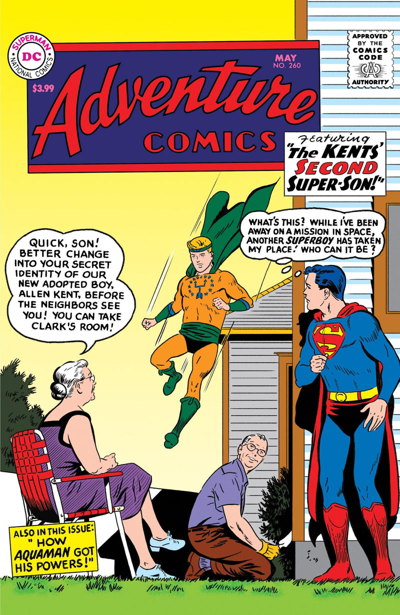 ADVENTURE COMICS (1938) #260 FACSIMILE EDITION (2023) CVR A CURT SWAN & STAN KAYE