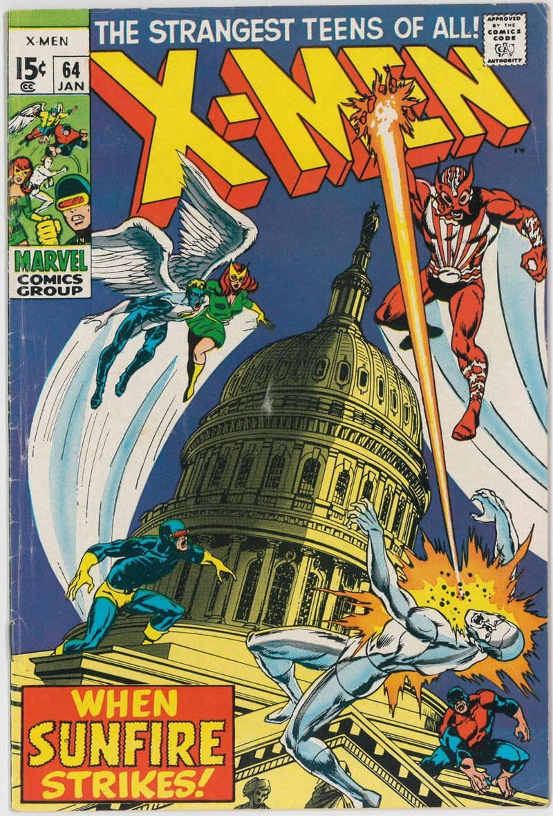 UNCANNY X-MEN (1963) #64 (FN)