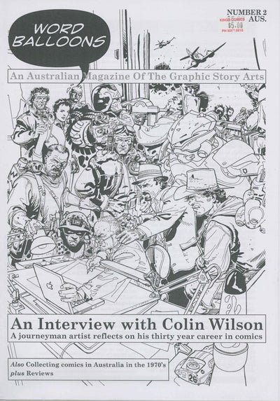 WORD BALLOONS #2 - AN AUSTRALIAN MAGAZINE OF THE GRAPHIC STORY ARTS