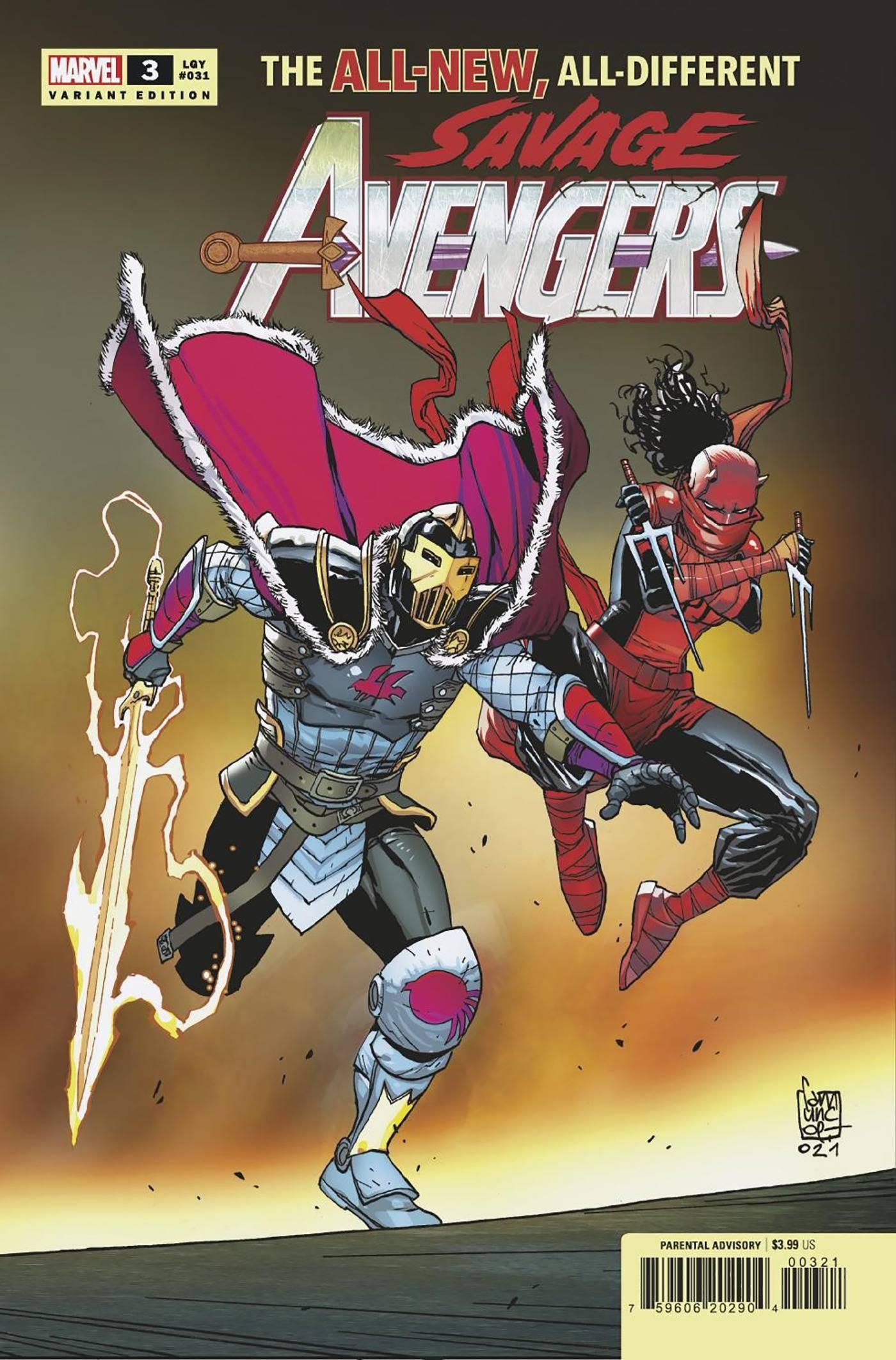 SAVAGE AVENGERS VOL 2 #3 CAMUNCOLI TEASER VAR - Kings Comics