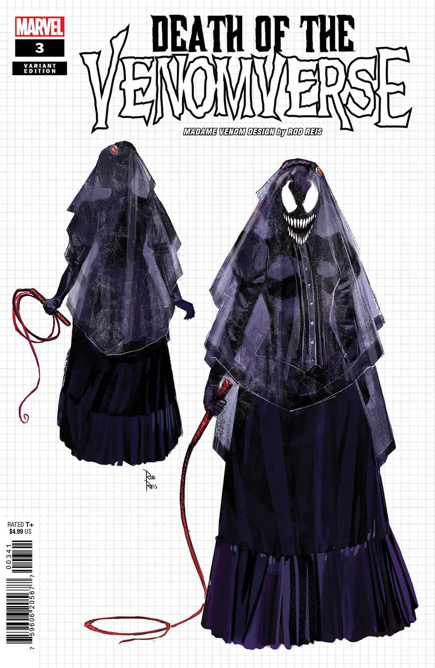 DEATH OF VENOMVERSE (2023) #3 ROD REIS DESIGN VAR - Kings Comics