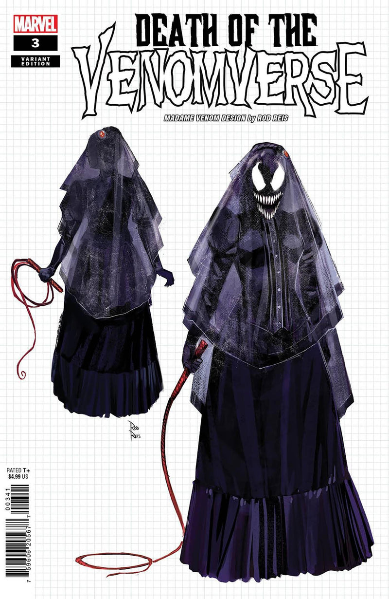DEATH OF VENOMVERSE (2023) #3 ROD REIS DESIGN VAR