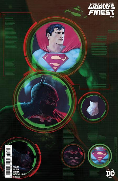 BATMAN SUPERMAN WORLDS FINEST (2022) #25 CVR I INC 1:50 STEVAN SUBIC CARD STOCK VAR