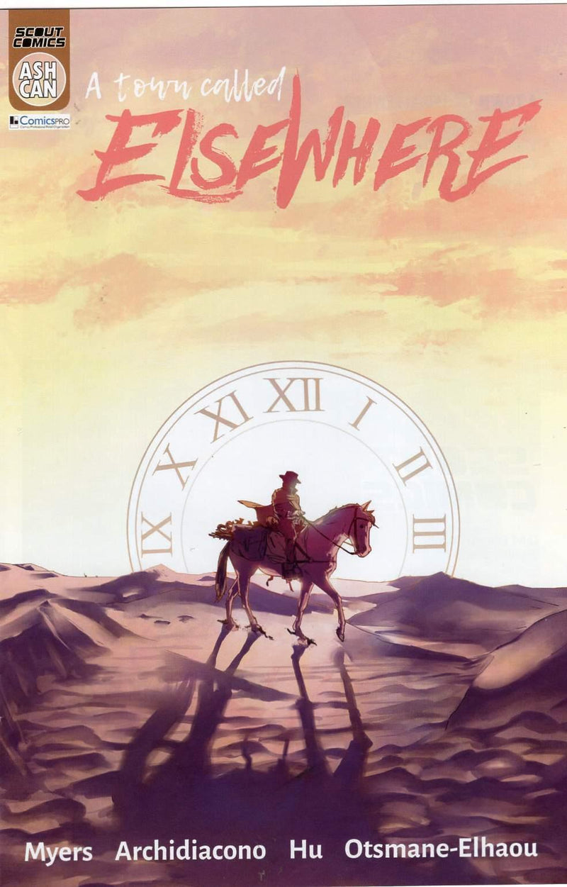 A TOWN CALLED ELSEWHERE #1 COMICS PRO EXCLUSIVE ASHCAN