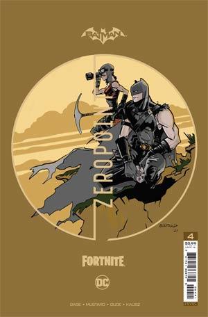 BATMAN FORTNITE ZERO POINT #4 PREMIUM VAR C DONALD MUSTARD CARD STOCK - Kings Comics