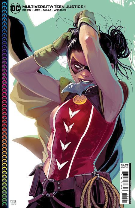 MULTIVERSITY TEEN JUSTICE #1 CVR B STEPHANIE HANS CARD STOCK VAR