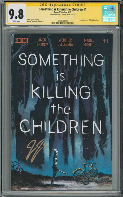 CGC SOMETHING IS KILLING THE CHILDREN #1 (9.8) SIGNATURE SERIES - SIGNED BY JAMES TYNION IV