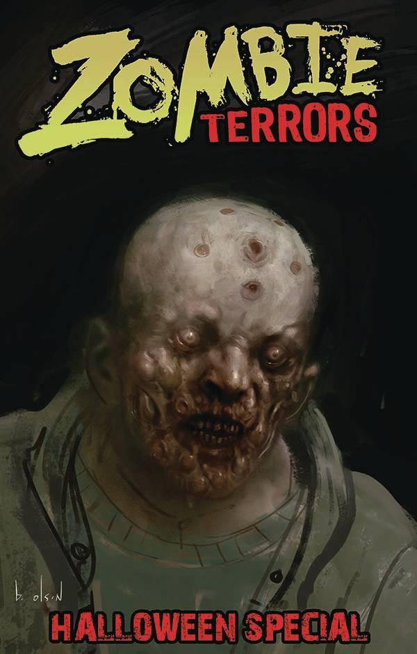 ZOMBIE TERRORS HALLOWEEN SP #1 CVR B OLSON