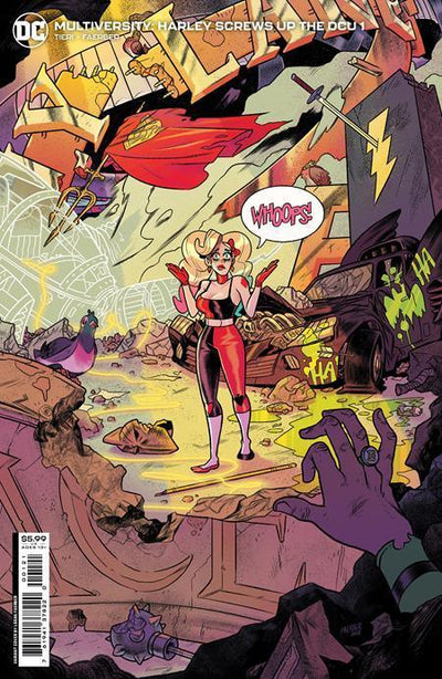 MULTIVERSITY HARLEY SCREWS UP THE DCU (2023) #1 CVR B LOGAN FAERBER CARD STOCK VAR