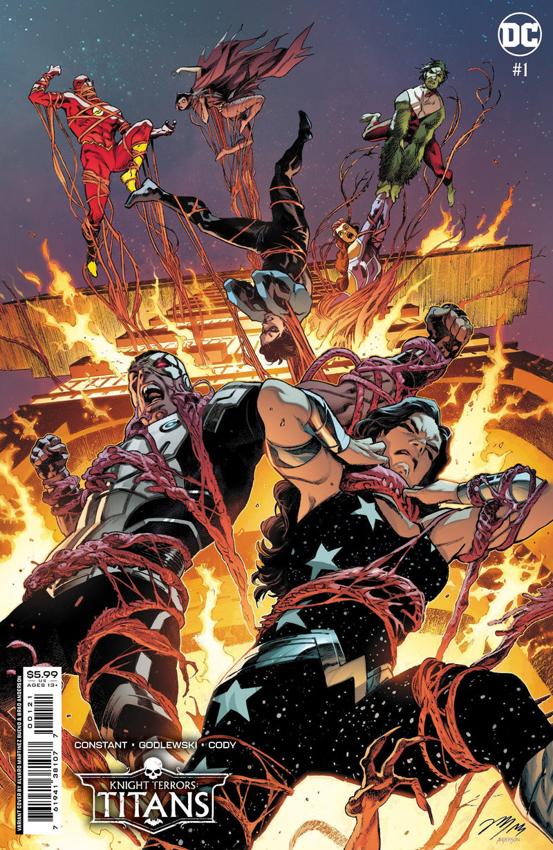 KNIGHT TERRORS TITANS (2023) #1 CVR B ALVARO MARTINEZ BUENO CARD STOCK VAR