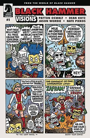 BLACK HAMMER VISIONS #1 EVAN DORKIN VAR ED - Kings Comics