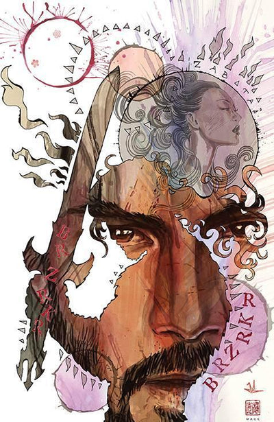 BRZRKR POETRY OF MADNESS (2023) #1 (ONE SHOT) CVR G 50 COPY INCV MACK