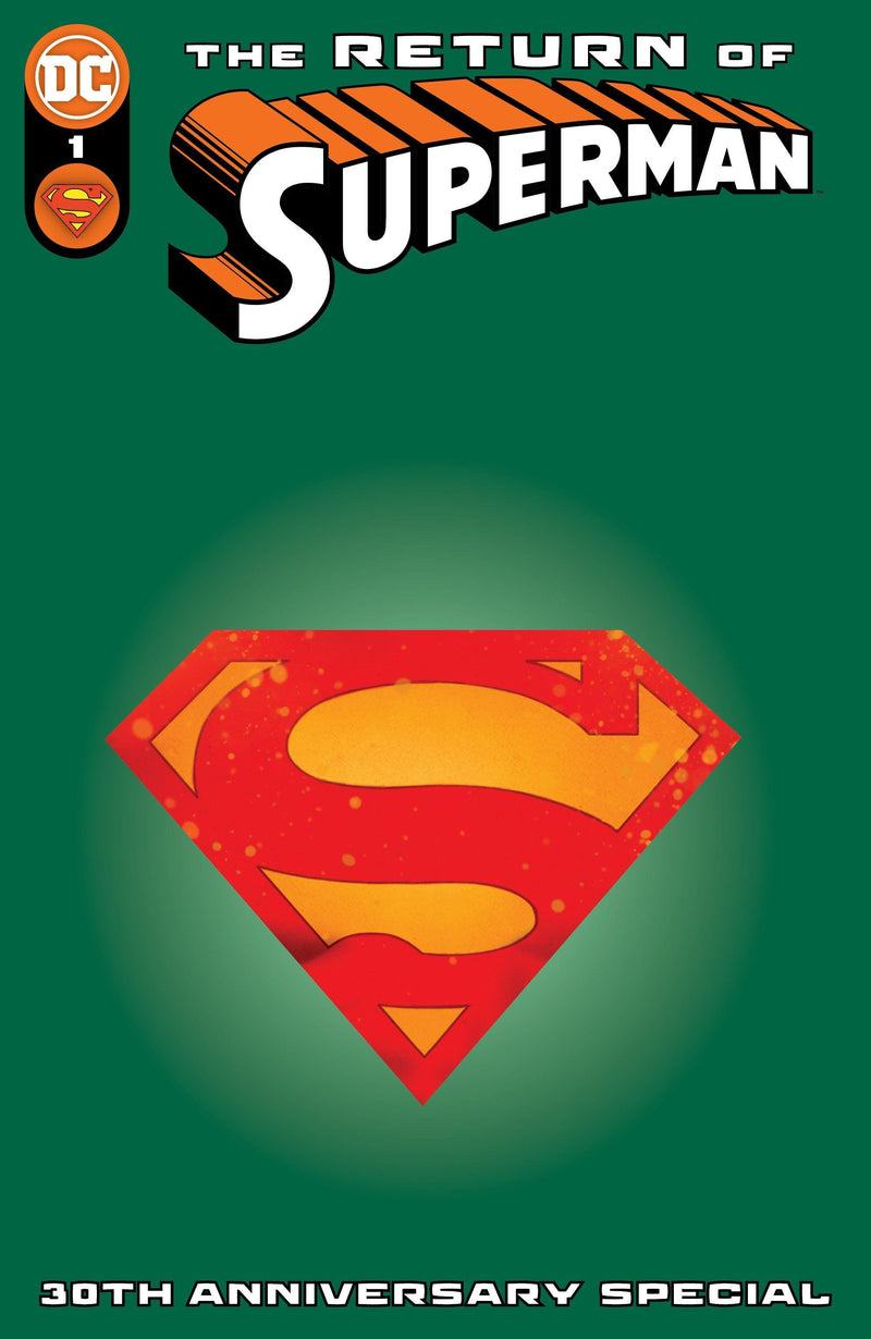 RETURN OF SUPERMAN 30TH ANNIVERSARY SPECIAL (2023) #1 (ONE SHOT) CVR E BEN OLIVER THE ERADICATOR DIE-CUT VAR