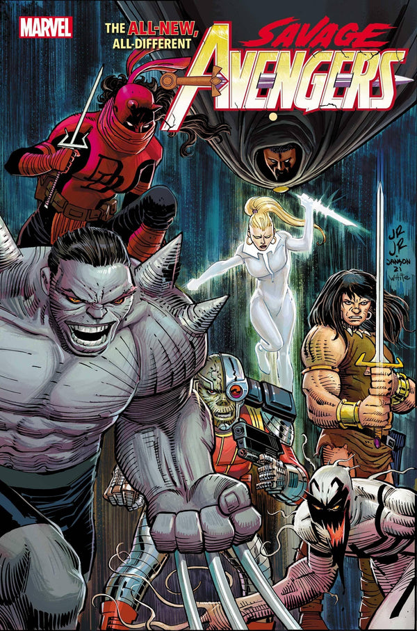 SAVAGE AVENGERS VOL 2 #1 ROMITA JR VAR