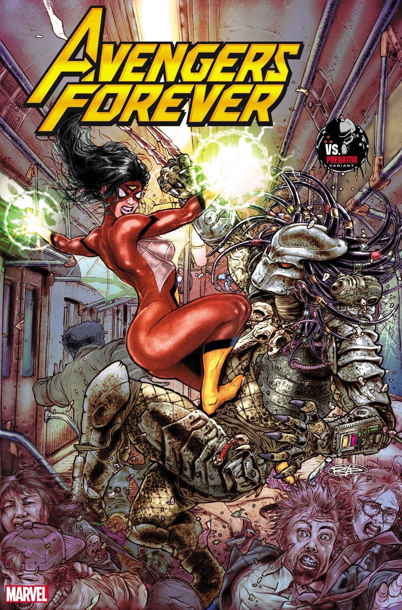AVENGERS FOREVER VOL 2 (2021) #8 RYP PREDATOR VAR