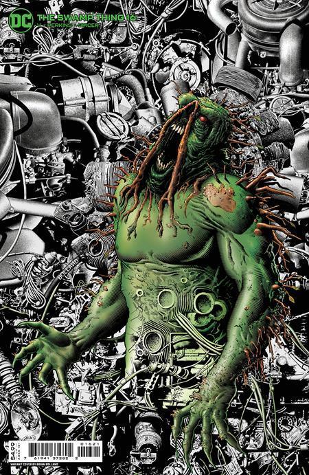 SWAMP THING VOL 7 #16 CVR B BRIAN BOLLAND CARD STOCK VAR