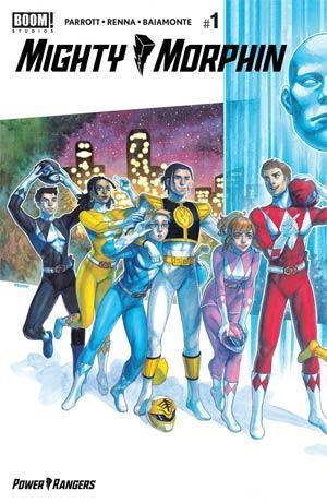 MIGHTY MORPHIN #1 CVR L 2ND PTG CONNECTING VAR