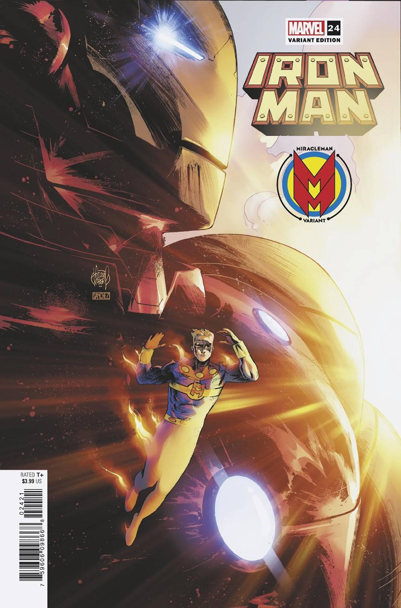 IRON MAN VOL 6 #24 KUBERT MIRACLEMAN VAR - Kings Comics