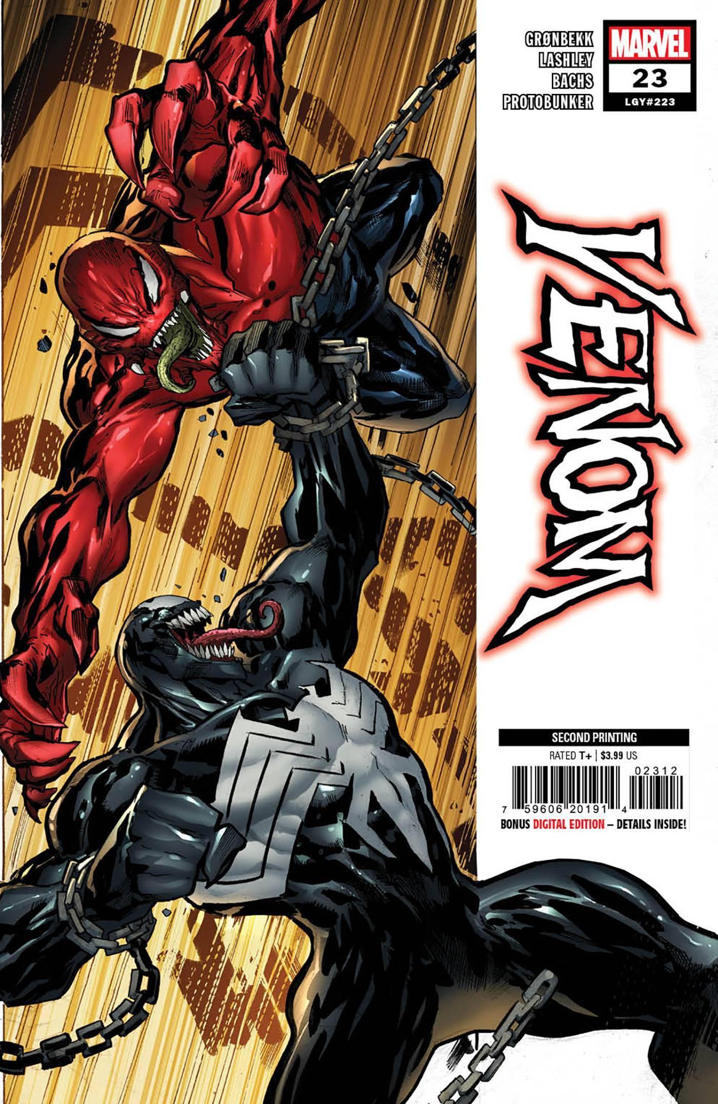 VENOM VOL 5 (2023) #23 2ND PTG KEN LASHLEY VAR - Kings Comics