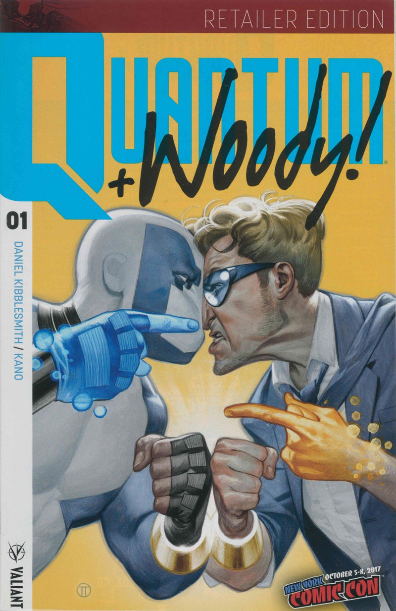 QUANTUM & WOODY VOL 4 #1 NEW YORK COMIC CON RETAILER APPRECIATION EXCLUSIVE