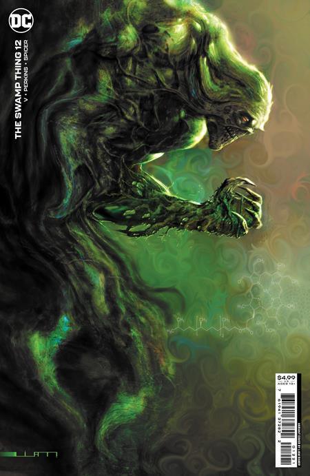 SWAMP THING VOL 7 #12 CVR B LIAM SHARP CARD STOCK VAR