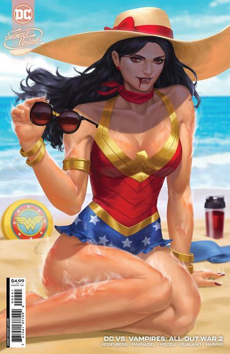 DC VS VAMPIRES ALL-OUT WAR #2 CVR D EJIKURE SWIMSUIT CARD STOCK VAR