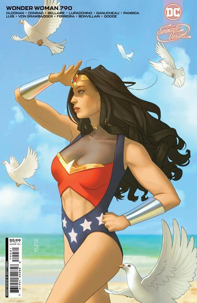 WONDER WOMAN VOL 5 #790 CVR C W SCOTT FORBES SWIMSUIT CARD STOCK VAR