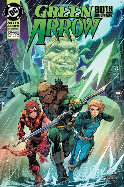 GREEN ARROW 80TH ANNIVERSARY 100-PAGE SUPER SPECTACULAR #1 CVR G HOWARD PORTER 1990S VAR