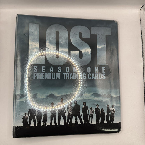 LOST SEASON 1 BASE CARD SET AND BINDER - Kings Comics