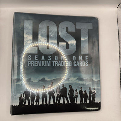 LOST SEASON 1 BASE CARD SET AND BINDER
