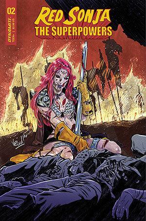 RED SONJA THE SUPERPOWERS #2 CVR D FEDERICI