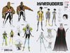 MARAUDERS VOL 2 #8 10 COPY INCV CARLINI NEW CHAR WRPAD DESIGN VAR
