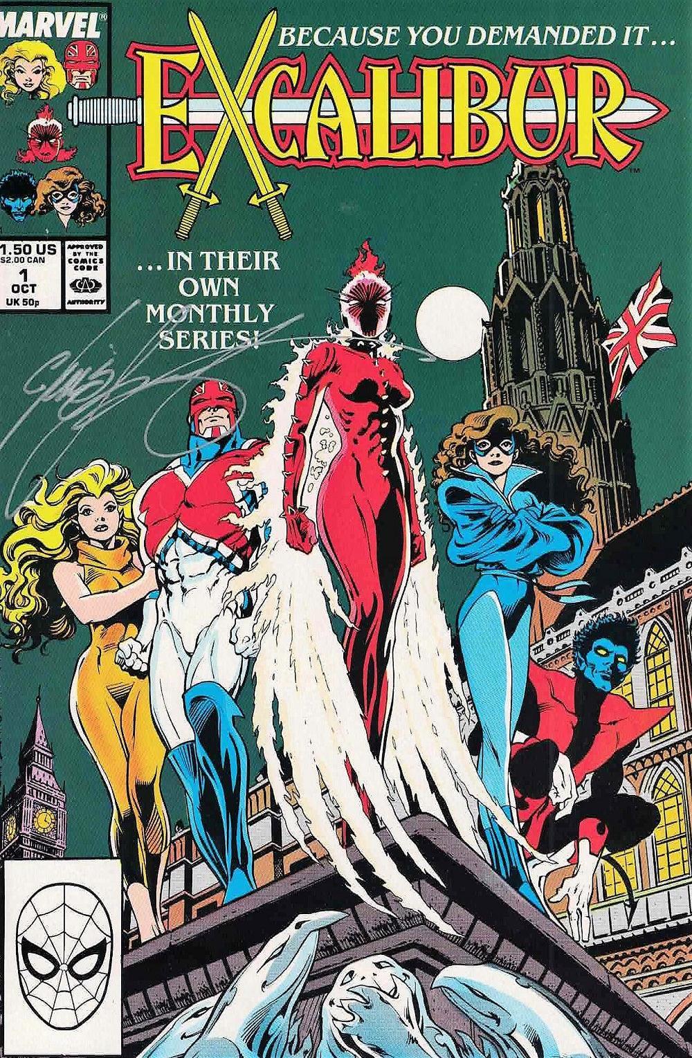 EXCALIBUR (1988) #1 - SIGNED BY CHRIS CLAREMONT - Kings Comics