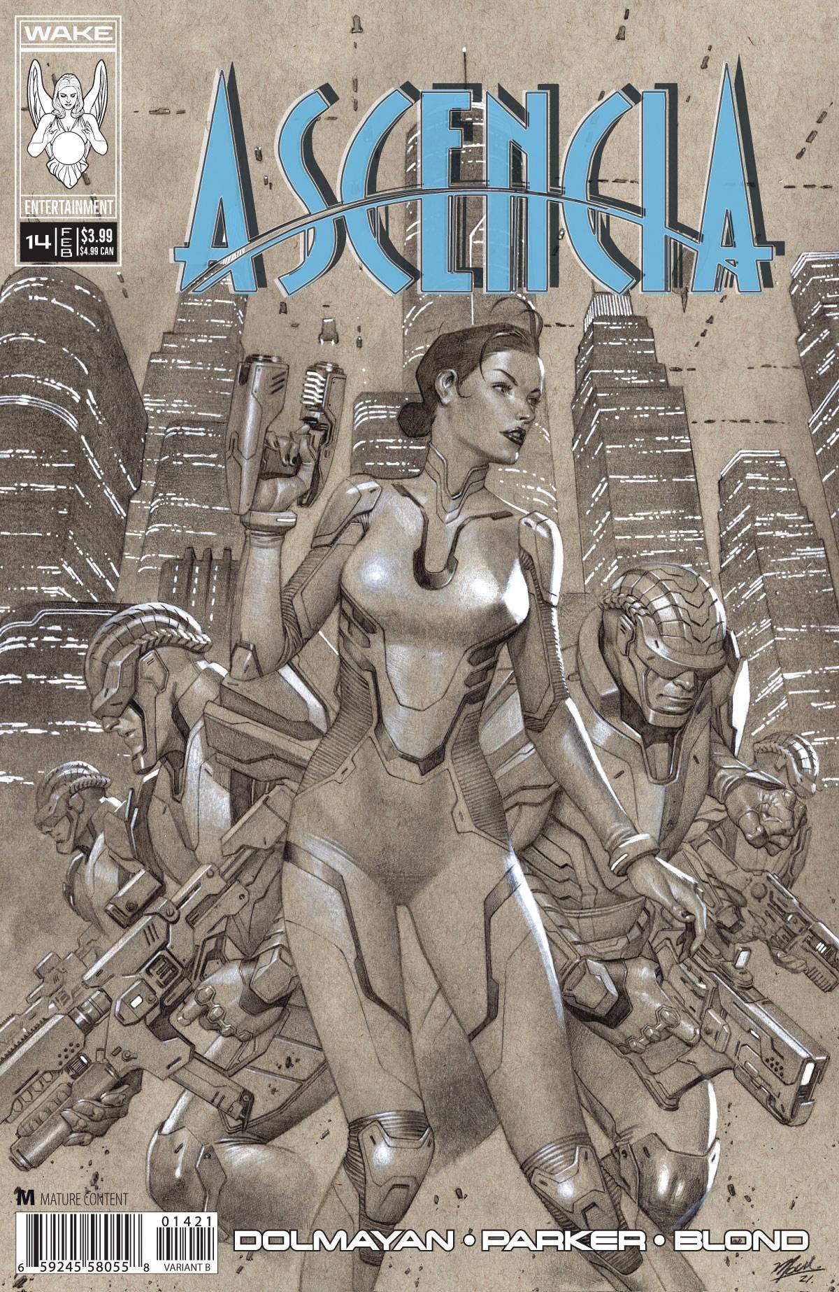 ASCENCIA #14 CVR B PENCIL ART - Kings Comics