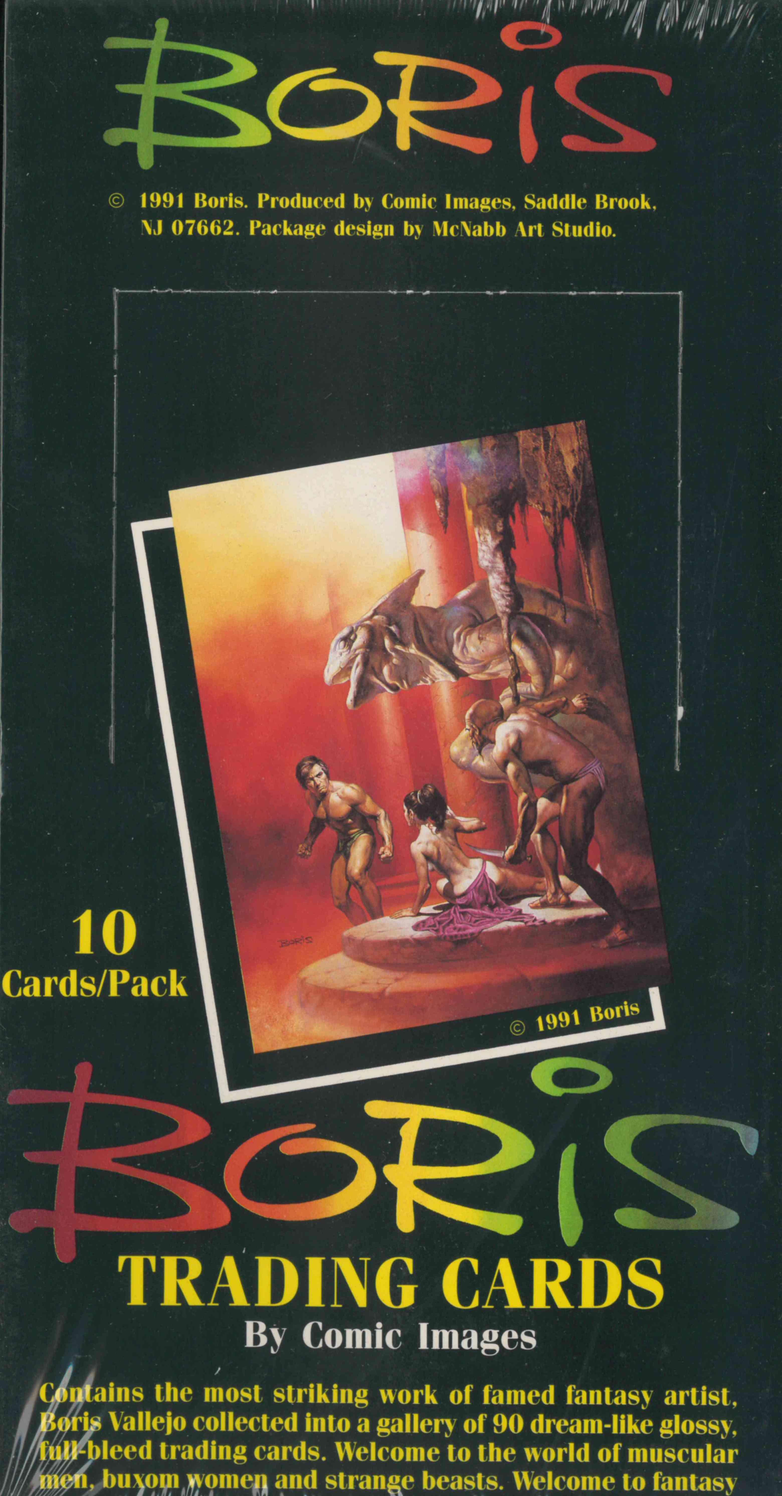 1991 BORIS VALLEJO TRADING CARD SEALED BOX - Kings Comics