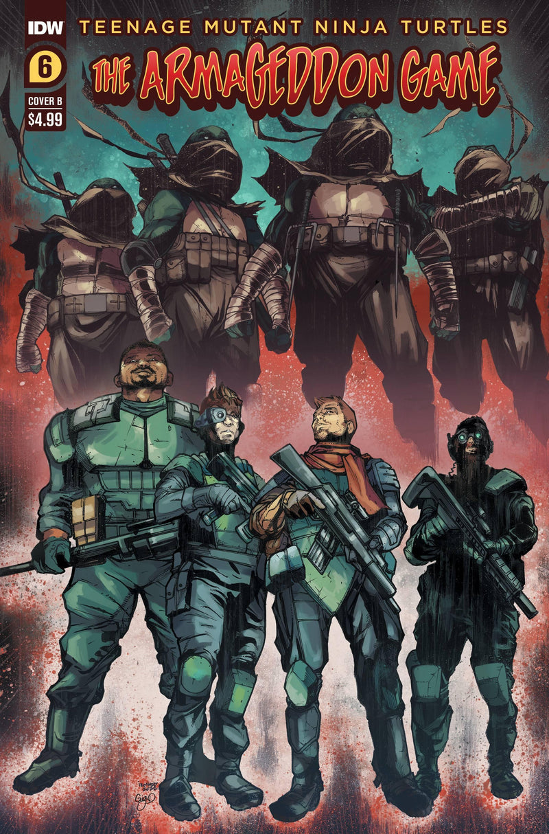TMNT ARMAGEDDON GAME (2022) #6 CVR B SANCHEZ