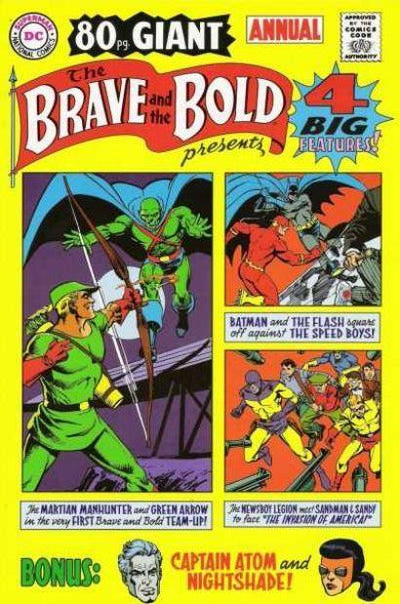 BRAVE AND THE BOLD 1969 ANNUAL REPRINT #1