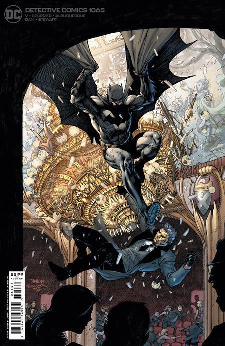 DETECTIVE COMICS VOL 2 #1065 CVR B JIM LEE SCOTT WILLIAMS & ALEX SINCLAIR CARD STOCK VAR - Kings Comics