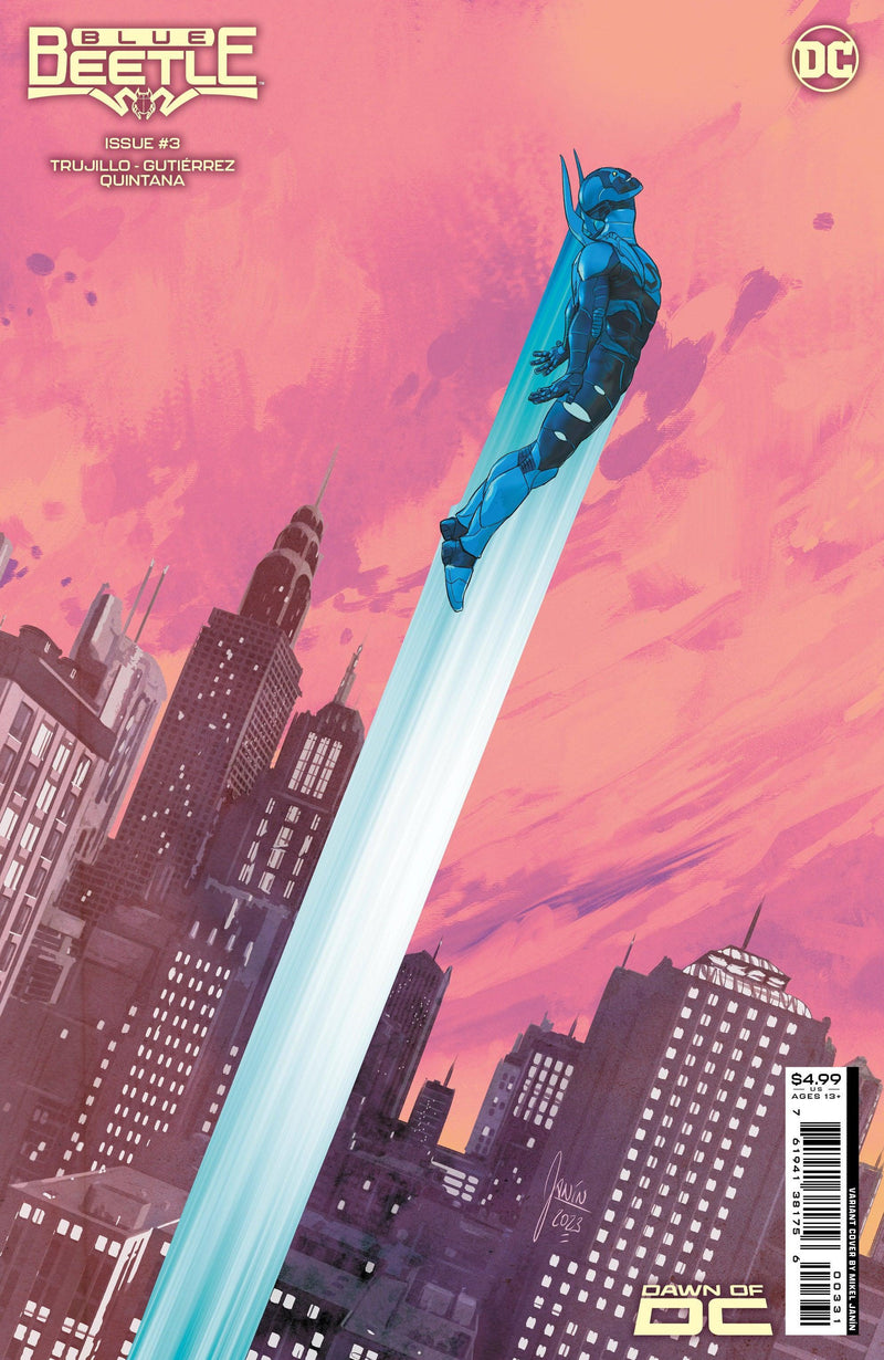 BLUE BEETLE VOL 5 (2023) #3 CVR B MIKEL JANIN CARD STOCK VAR